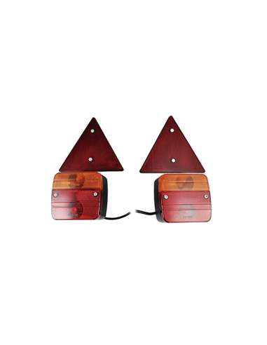 Magnetic Trailer Lights Kit With 7M Long Cable...