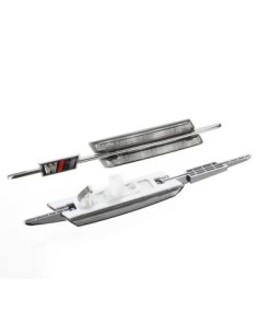 Set of 2 LED Wing Indicators Smoke Look for BMW E90, E91,...