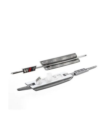 Set of 2 LED Wing Indicators Smoke Look for BMW E90, E91, E92, E93