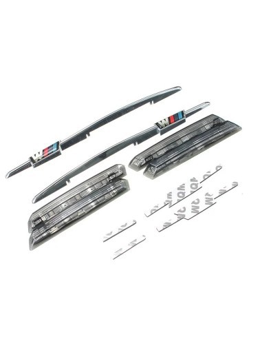 Set of 2 LED Wing Indicators Smoke Look for BMW...