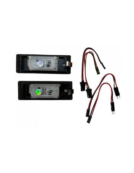 LED license plate lights for BMW E63/E63N, E64/E64N, E81, E87/E87N, Z4