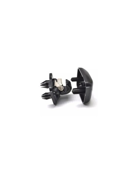 Set 2 cleme suport parasolar συμβατές με Volkswagen, Audi, Skoda, Μαύρο