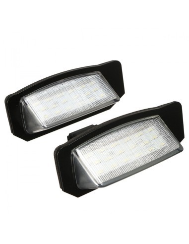 Set of 2 LED Number Lamps for Mitsubishi Lancer...