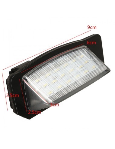 Set of 2 LED Number Lamps for Mitsubishi Lancer...