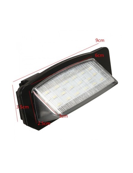 Set of 2 LED Number Lamps for Mitsubishi Lancer VIII Sportback, Outlander 2