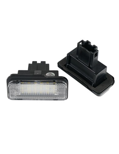 Set of 2 LED Number Lamps for Tesla Model S