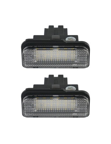 Set of 2 LED Number Lamps for Tesla Model S