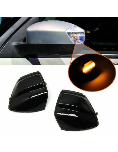 Set of 2 Dynamic LED Mirror Indicators for Ford...