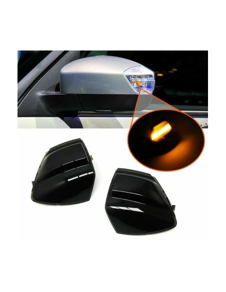 Set of 2 Dynamic LED Mirror Indicators for Ford Kuga, S-Max, C-Max