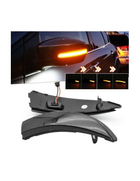 Σετ 2 Σηματοδότες Led Καθρέφτη Δυναμικοί Ford Fiesta MK6, B-Max B232