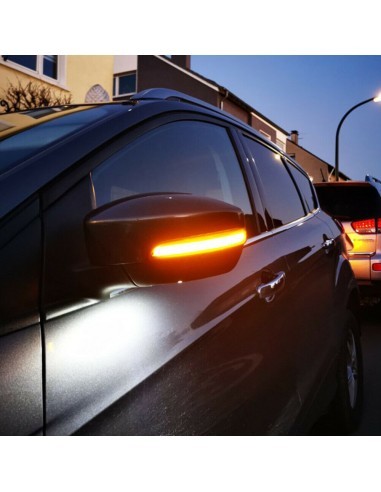 Set of 2 Dynamic LED Mirror Indicators for Ford...