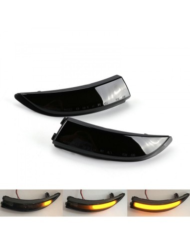 Set of 2 Dynamic LED Mirror Indicators for Ford...