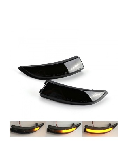 Set of 2 Dynamic LED Mirror Indicators for Ford Fiesta MK6, B-Max B232