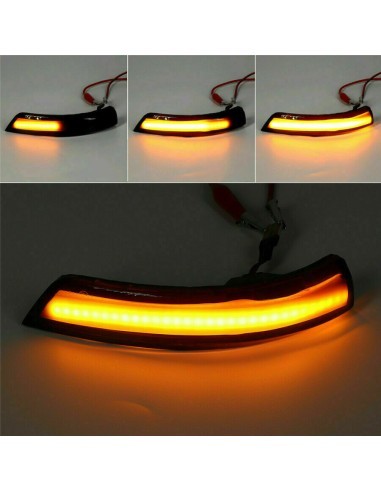 Set of 2 Dynamic LED Mirror Indicators for Ford...