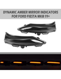 Σετ 2 Δυναμικών LED Σημάτων Καθρέφτη για Ford Puma,... 2