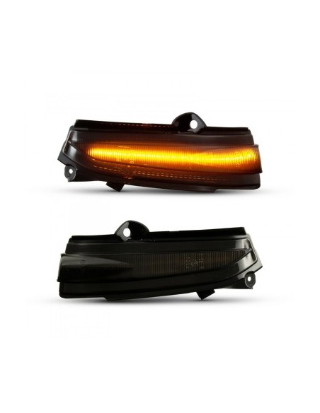 Set of 2 Dynamic LED Mirror Indicators for Ford Mondeo MK5, Fusion MK2
