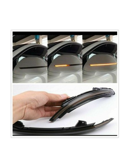 Set of 2 Dynamic LED Mirror Indicators for Audi A6 4G C7 2012-2018
