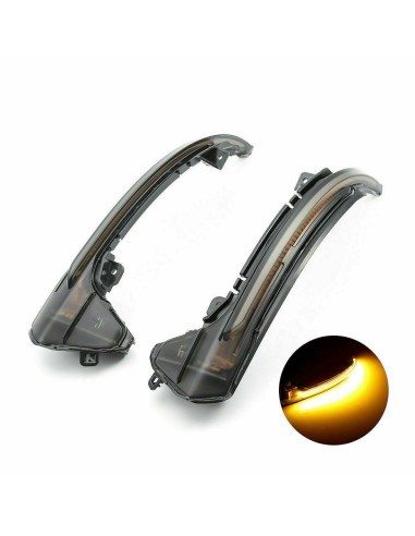 Set of 2 Dynamic LED Mirror Indicators for Audi...