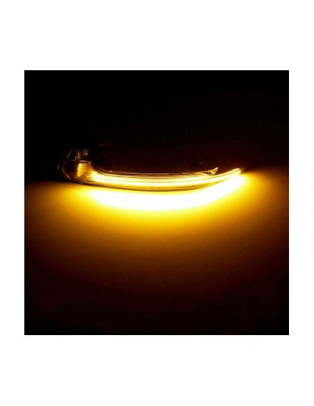 2 Dinamikus LED Tükör Izzó Készlet Audi A6 4G C7 2012-2018-hoz