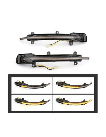 Set 2 Semnalizari Led Oglinda Dinamice for Audi Q5 8R, Q7 4L Facelift