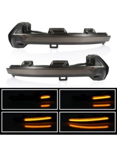 Set of 2 Dynamic LED Mirror Indicators compatible with VW...