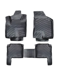 Rubber mat set for Hyundai Santa Fe II 2006-2012