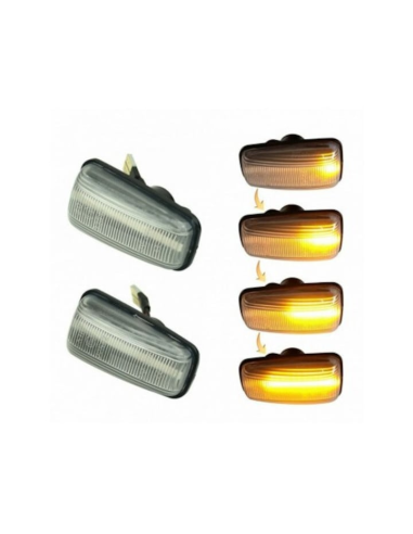 Set of 2 Dynamic LED Side Indicators for Fiat...
