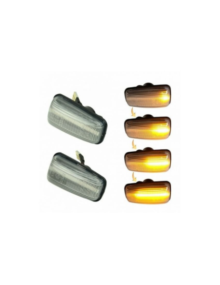 Set of 2 Dynamic LED Side Indicators for Fiat Scudo, Ulysse