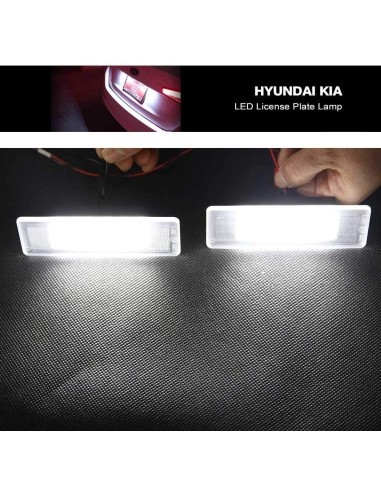 Σετ 2 Λαμπτήρες LED Πινακίδας για Hyundai Sonata