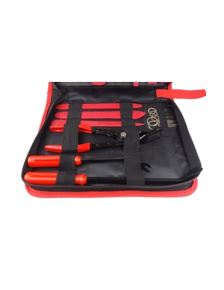 16-piece tool accessory kit for upholstery removal, ceiling lights, lamps, car interior accessories