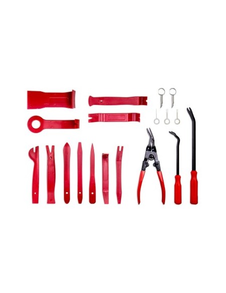 16-piece tool accessory kit for upholstery removal, ceiling lights, lamps, car interior accessories