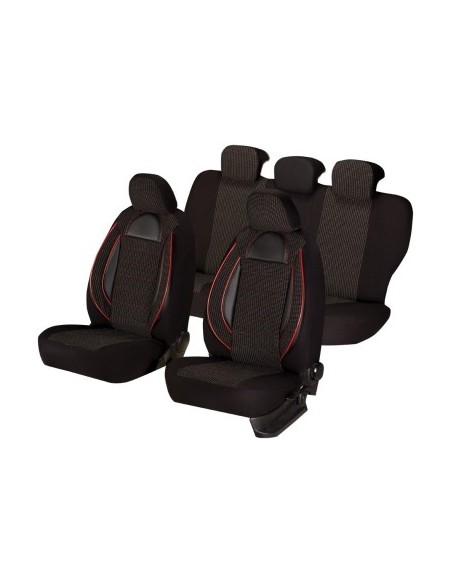 Racing Chair Covers Set Black, Universal, Umbrella