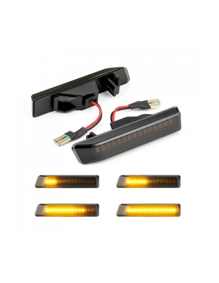 Set of 2 Dynamic LED Wing Indicators for BMW E36 Facelift, X5 E53