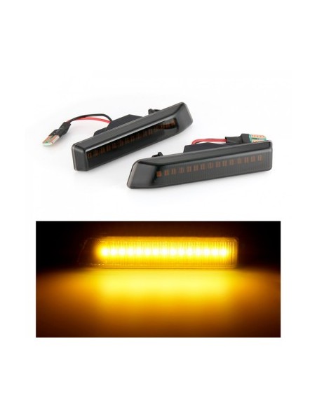 Set of 2 Dynamic LED Wing Indicators for BMW E36 Facelift, X5 E53