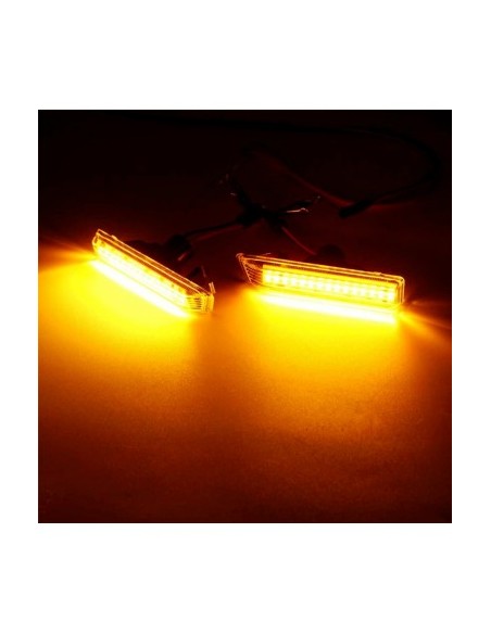 Set of 2 Dynamic LED Wing Indicators for BMW E36 Facelift, X5 E53