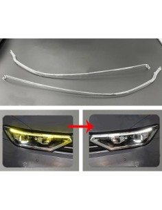 Daytime Running Light Repair Fiber Set Left Headlight for...