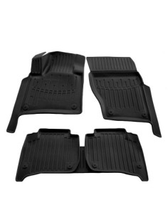 Rubber mat set compatible with Volkswagen Touareg II (7P)...