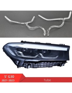 DRL Angel Eyes Repair Fiber Set Right Headlight for BMW 5...