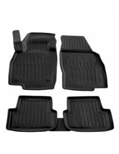 Rubber mat set type tray compatible with Volkswagen Polo...