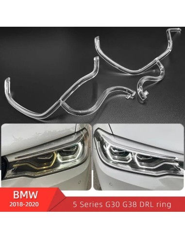 DRL headlight repair fiber set left for BMW 5...