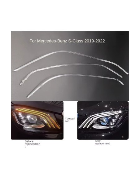 Ίνα επισκευής DRL φανάρι δεξιά για Mercedes-Benz Clasa S W222 Facelift (2017-2020)