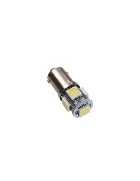 Car LED H6W, BAX9S with 5 SMD LEDs