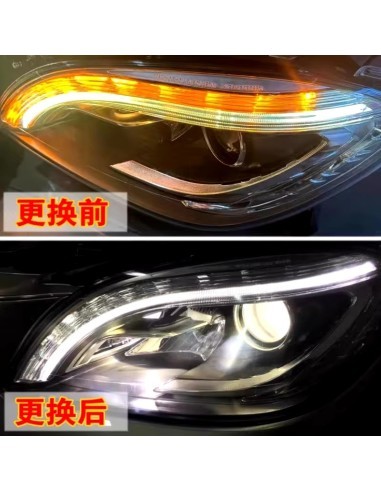 Right DRL headlight repair fiber for...