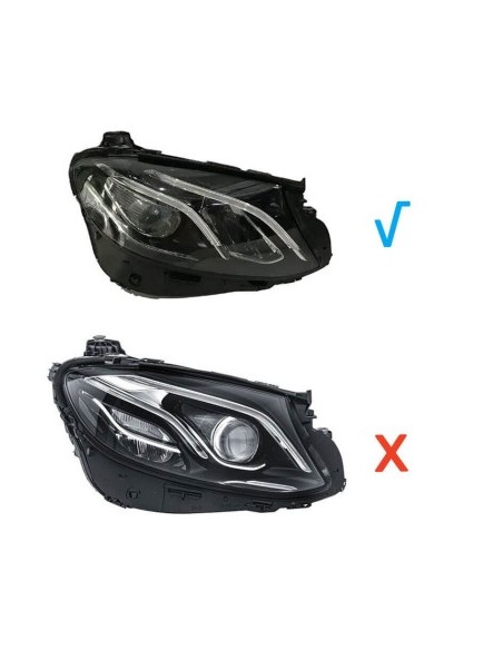 DRL fényszóró javító szál jobb oldalra Mercedes-Benz E osztály W213 2016-2020