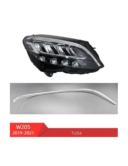 Repair fiber for left DRL headlight for Mercedes-Benz Class C W205 facelift 2019-2022