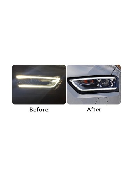 Left fiber for repairing DRL daytime running lights Audi Q3 8U 2012-2015