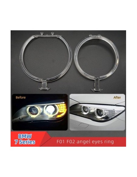 Right Fiber Kit for repairing DRL daytime running lights compatible with BMW Series 7 F01, F02 facelift 2012-2015
