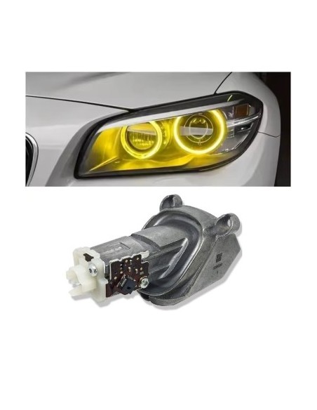 Yellow Module CSL Style Angel Eyes for BMW Series 5 F10, F11 Facelift