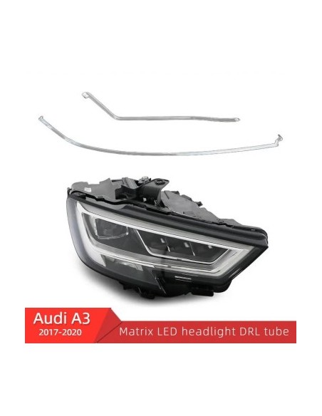 DRL Left Headlight Repair Fiber Set for Audi A3 8V Facelift 2016-2020
