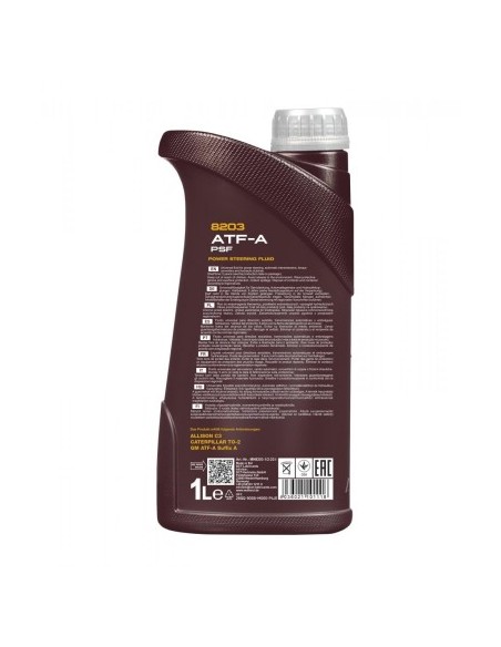MANNOL ATF-A AUTOMATIC FLUID Transmission Oil - 1L